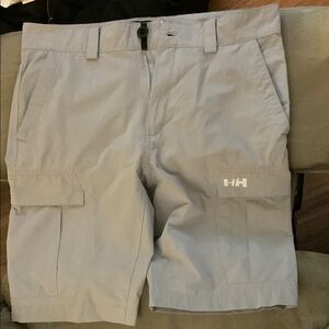Helly Hansen Gray Cargo Shorts Outdoor Ready